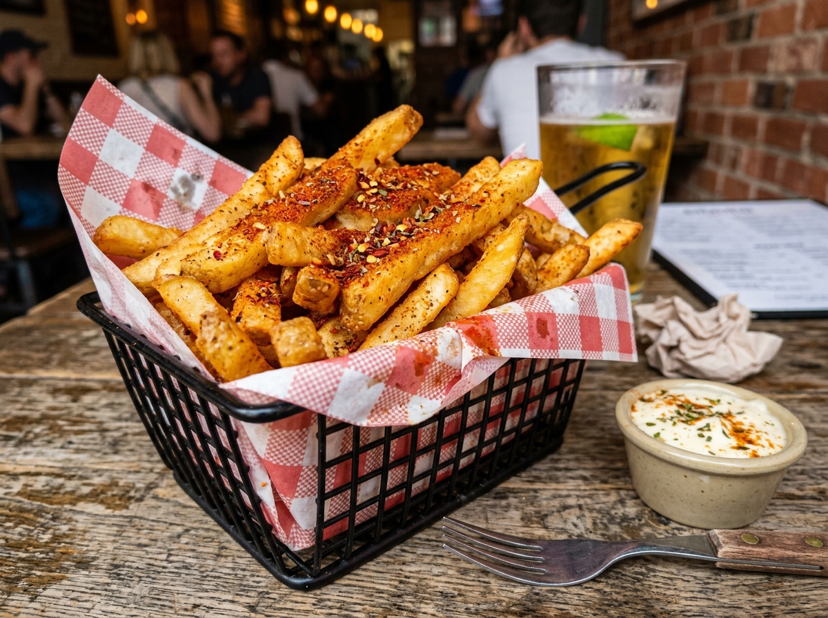 Crispy Piri Piri Fries