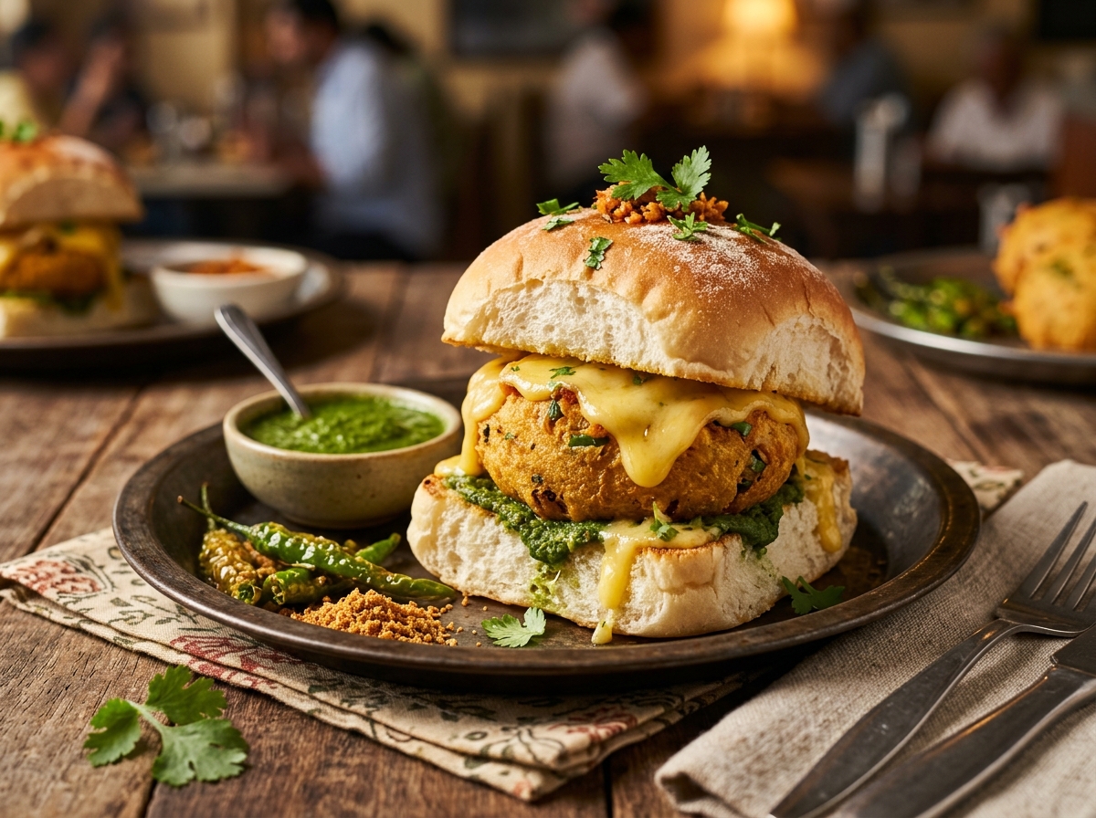 Crispy Vada Pav